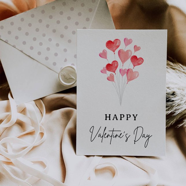 Carte de la Saint-Valentin Joyeuse  (Happy Valentine's Day Card)