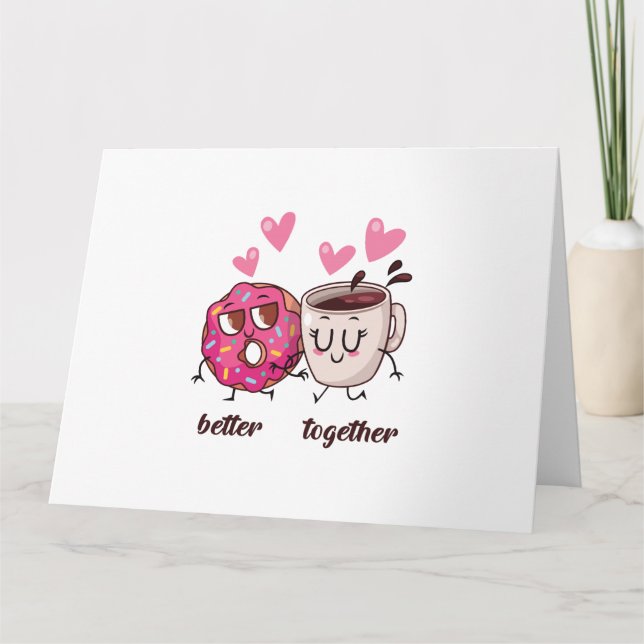 Carte de la Saint Valentin Mieux ensemble (Devant)