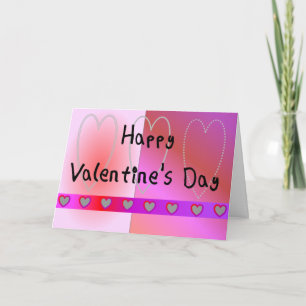 Carte de la Saint-Valentin moyenne