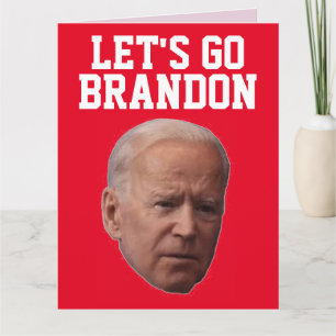 CARTE DE LA SAINT-VALENTIN POUR BIDEN LET'S GO BRA