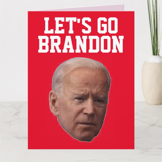 CARTE DE LA SAINT-VALENTIN POUR BRANDON BIDEN (Devant)