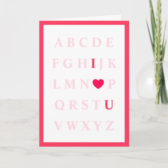 Carte de la Saint-Valentin pour enfants (Devant)