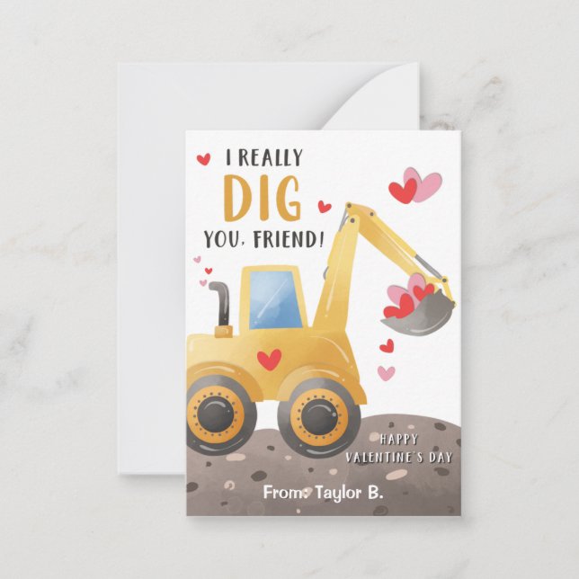 Carte de la Saint Valentin pour enfants (Devant)