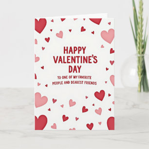 Carte de la Saint-Valentin pour Meilleure Amie