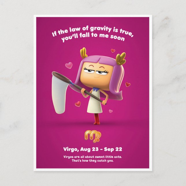 Carte de la Saint-Valentin pour Vierge (Devant)