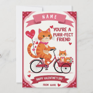 Carte de la Saint-Valentin "Purr-fect Friend" – Jo