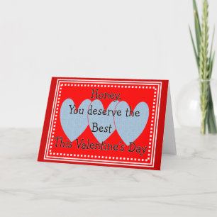 Carte de la Saint Valentin Rude
