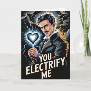 Carte de la Saint-Valentin sur l'électricité de Ni