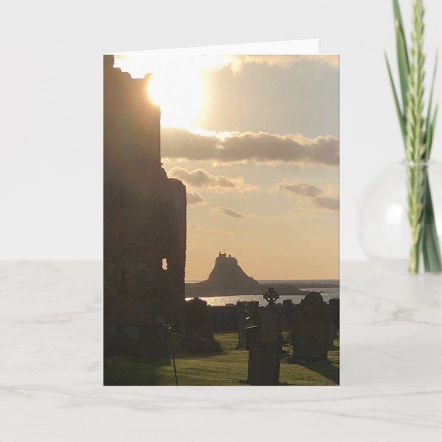 Carte de la Sainte Île de Lindisfarne (Devant)