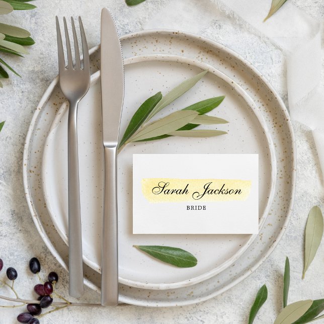 Carte de la soirée Lemon Place de la Wife Lotus (Custom Amalfi coast place card with lemon art + Italian quote for bachelorette weekend | Shop Now!)
