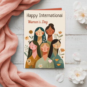 Carte de la sororité pour la Journée international