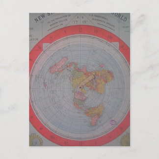 Carte de la Terre plate