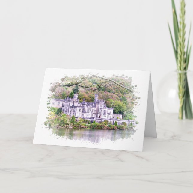 Carte de l'abbaye de Kylemore (Devant)