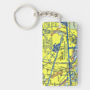 Carte de l'aéroport de Long Beach / diagramme de t