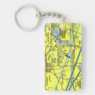 Carte de l'aéroport de San Gabriel Valley / diagra