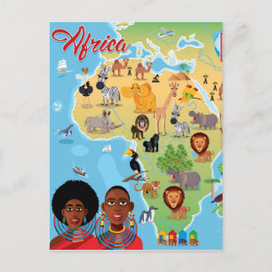 Carte de l'Afrique