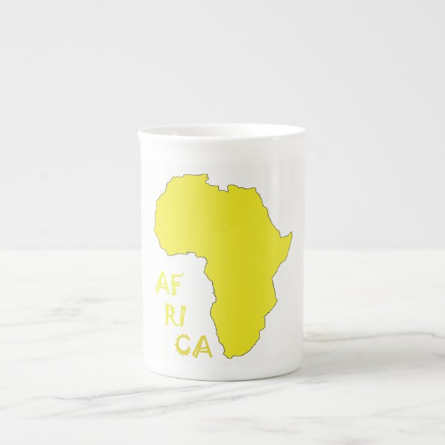 Carte de l'Afrique Mug (Devant)
