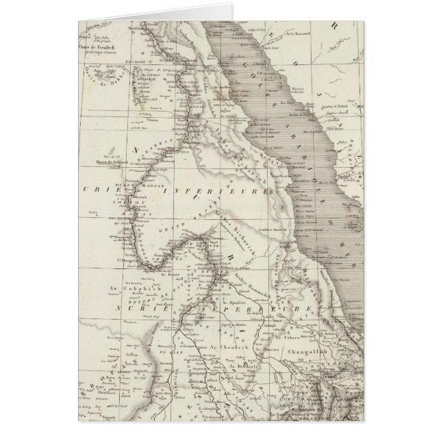 Carte de l'Afrique orientale (Devant)