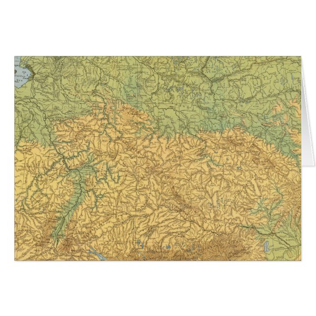 Carte de l'Allemagne (Devant horizontal)