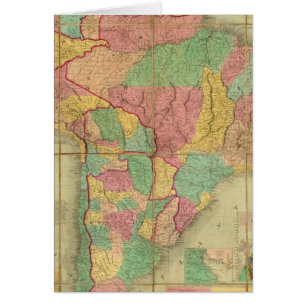 Carte de l'Amérique du Sud 2