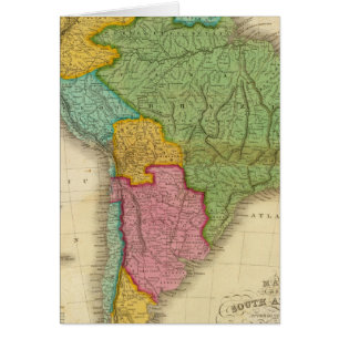 Carte de l'Amérique du Sud 4