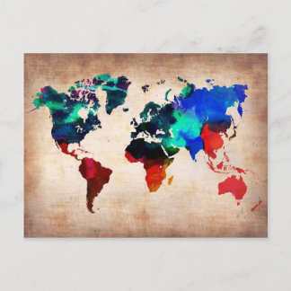 Carte de l'ancien monde