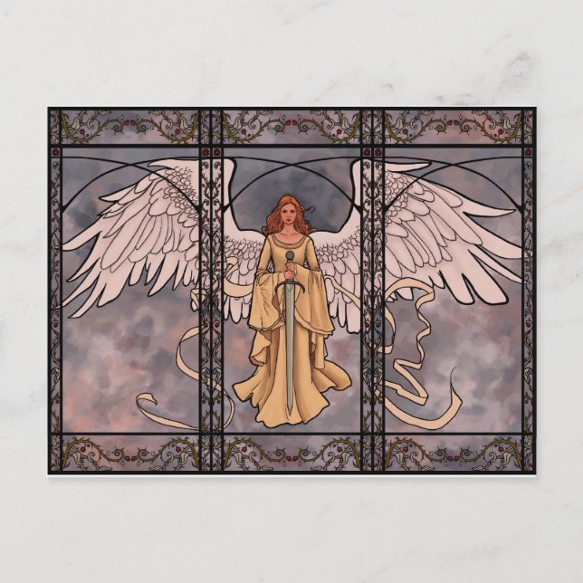 Carte de l'ange gardien (Devant)