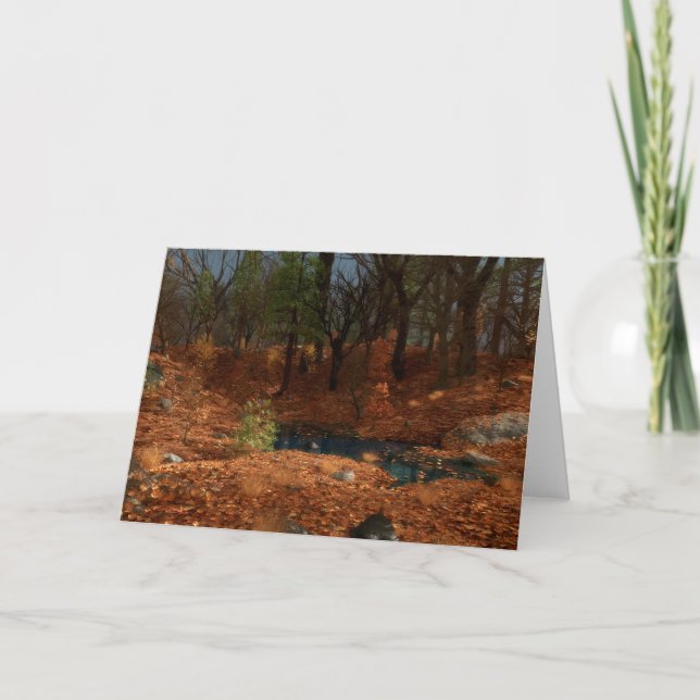 Carte de l'après-midi de l'année (Devant)