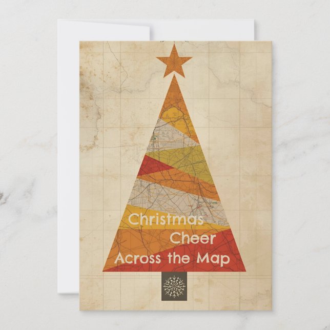 Carte de l'arbre de Noël (Devant)
