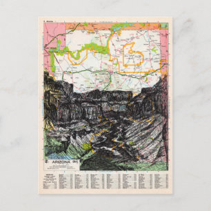 Carte de l'Arizona