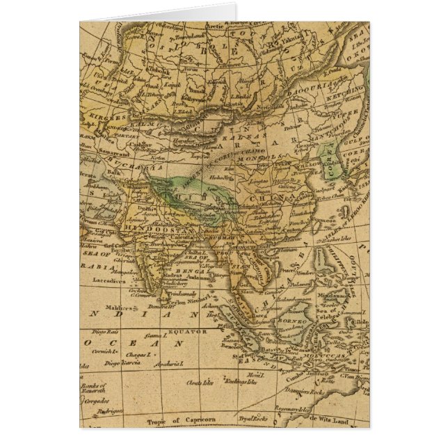 Carte de l'Asie par Worcester (Devant)