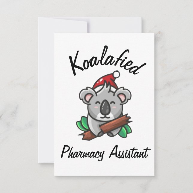 Carte de l'assistant de pharmacie Koalafied (Devant)