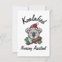 Carte de l'assistant de soins infirmiers Koalafied