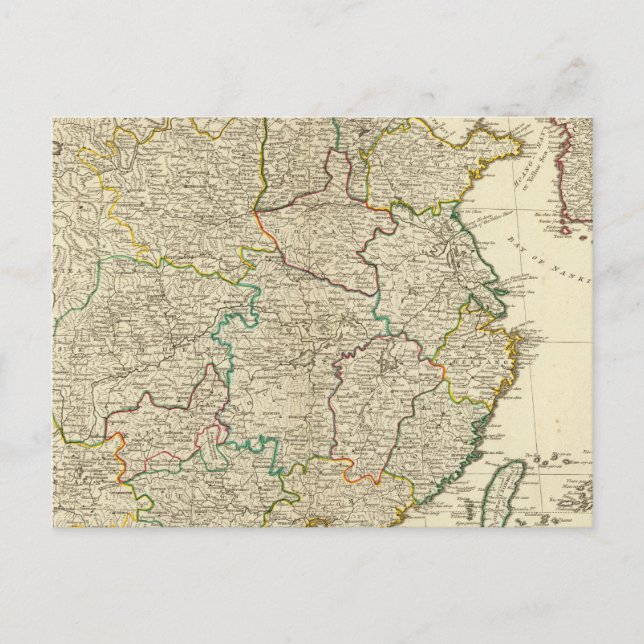 Carte de l'atlas Chine, Corée (Devant)