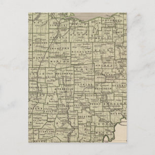 Carte de l'Atlas de l'Ohio