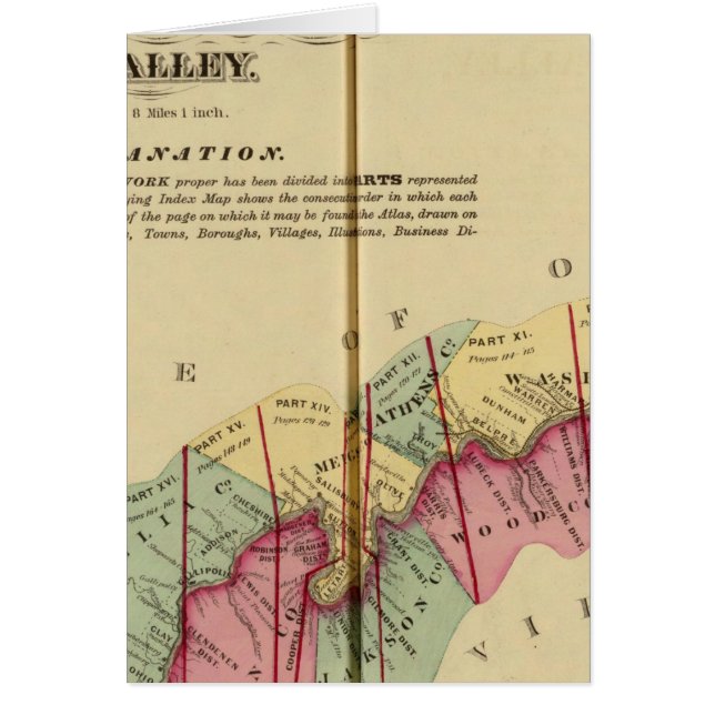 Carte de l'Atlas de l'Ohio supérieur (Devant)