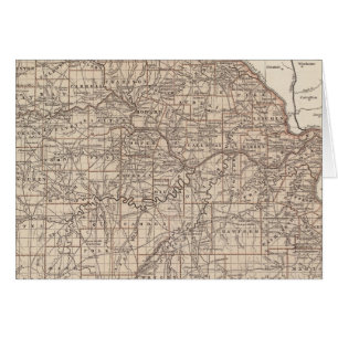 Carte de l'Atlas du Missouri