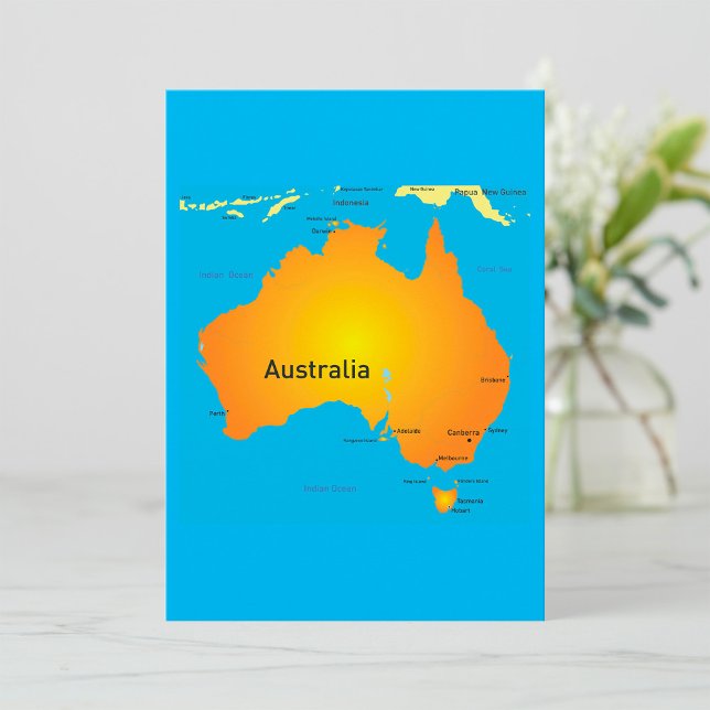 Carte De L'Australie (Créateur téléchargé)