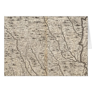 Carte de l'Empire britannique en Amérique Feuille