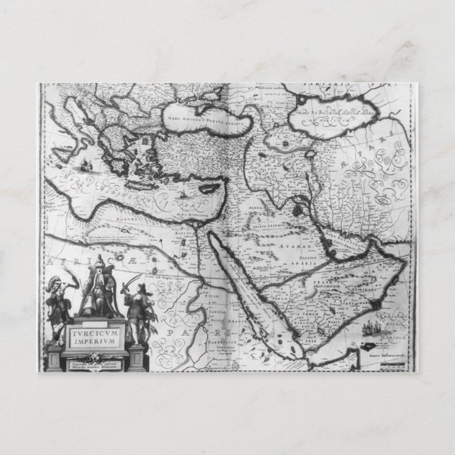 Carte de l'Empire ottoman (Devant)
