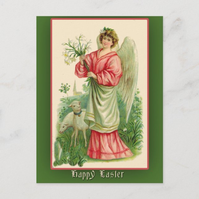 Carte de l'Est avec illustration Vintage (Devant)