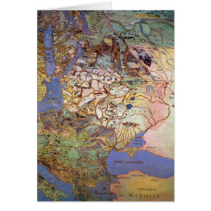 Carte de l'Europe centrale