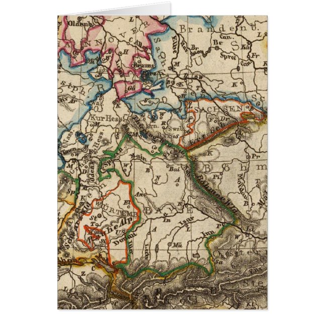 Carte de l'Europe orientale (Devant)