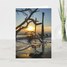 carte de lever du soleil de l'île jekyll #4 (vide 