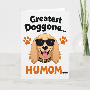 Carte de l'humour suprême tachetée