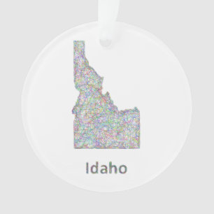 Carte de l'Idaho