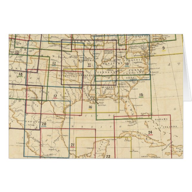 Carte de l'index Explication des signaux utilisés  (Devant horizontal)