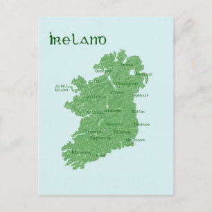 Carte de l'Irlande