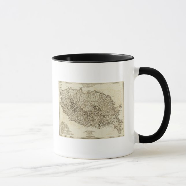 Carte de l'Isle de la Grenade Mug (Right)