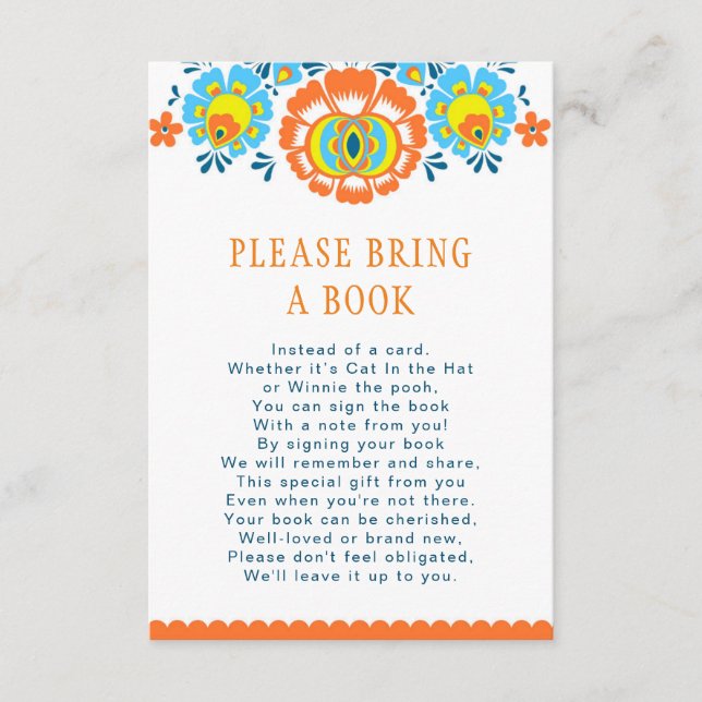 Carte de livre Fiesta (Devant)